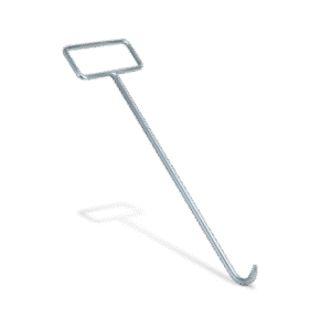 Schachthaken – 76 cm / U-Form (Edelstahl)